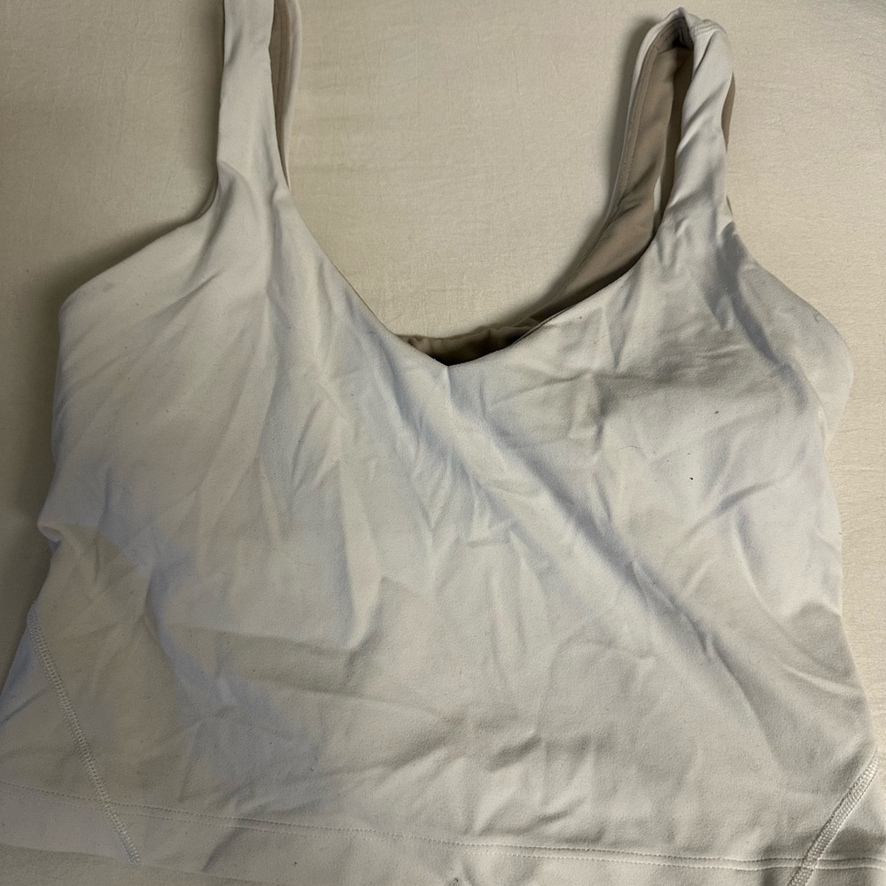 Lululemon white align tank